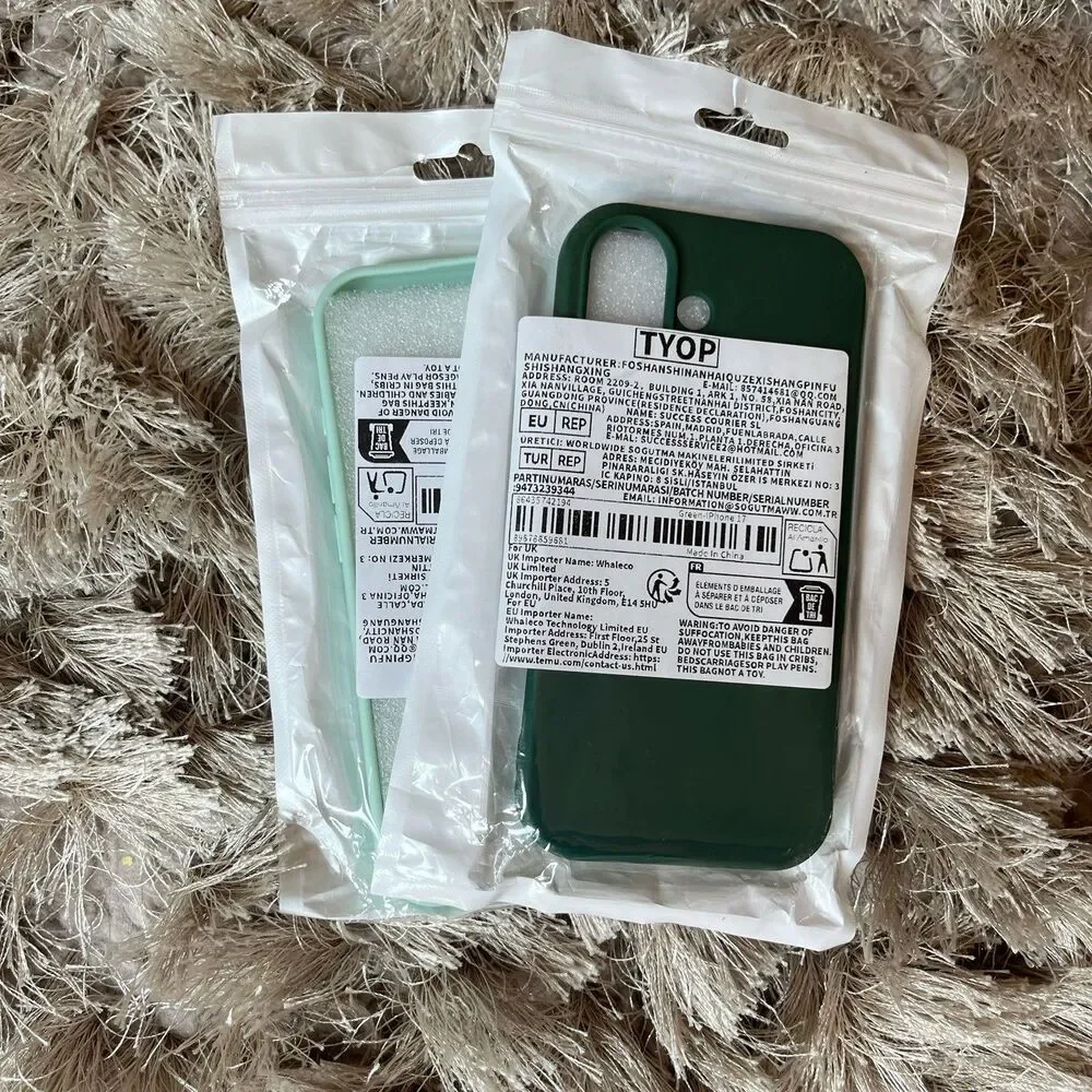Protector Durable PVA Cover Green Phone Case For iPhone16 Plus X1 Choose Color